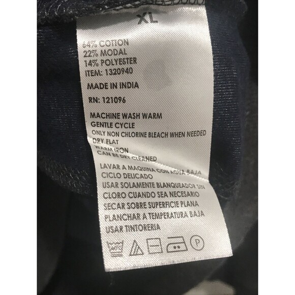 Men’s English Laundry 1/4 Zip Fleece Waffle Knit Pullover Sweater Size XL Gray - Picture 7 of 8